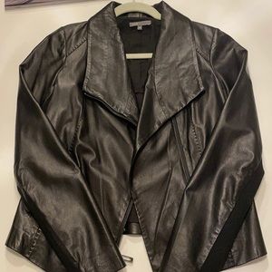 Vince Lambskin Leather Jacket